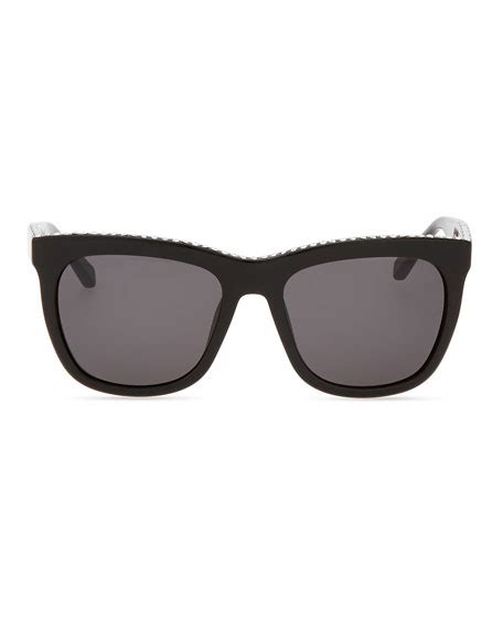 givenchy crystal-trim square sunglasses black|Givenchy Unisex Sunglasses & Eyewear .